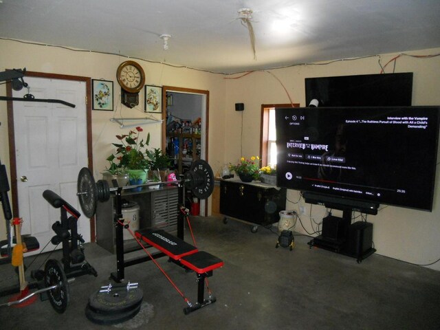39769 Kestrel Ave, Tamarack, MN 55787 - misc room featuring concrete floors