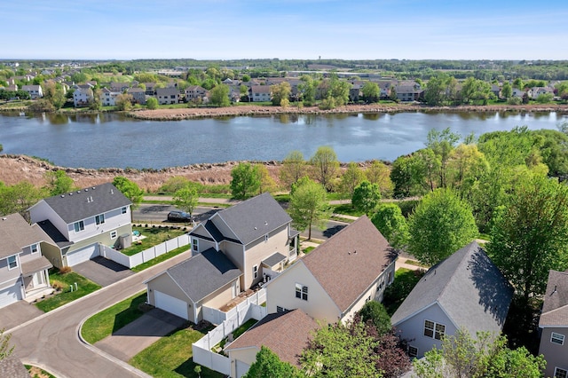 2737 Faulkner Dr, Chaska, MN 55318 - aerial view of residential area with a nearby body of water