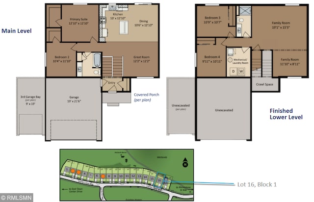 7463 147th Ln NW, Ramsey, MN 55303 - floor plan / room layout