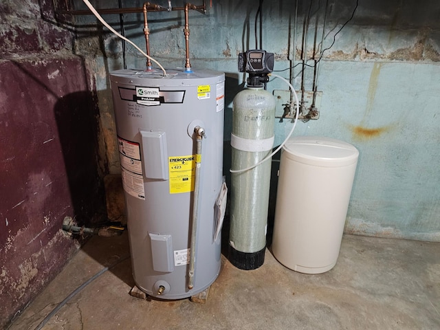 2729 King Ave, Slayton, MN 56172 - utility room featuring electric water heater