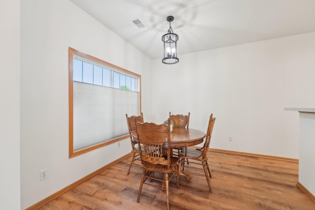 6509 154th St W, Apple Valley, MN 55124 - dining area with wood finished floors and baseboards