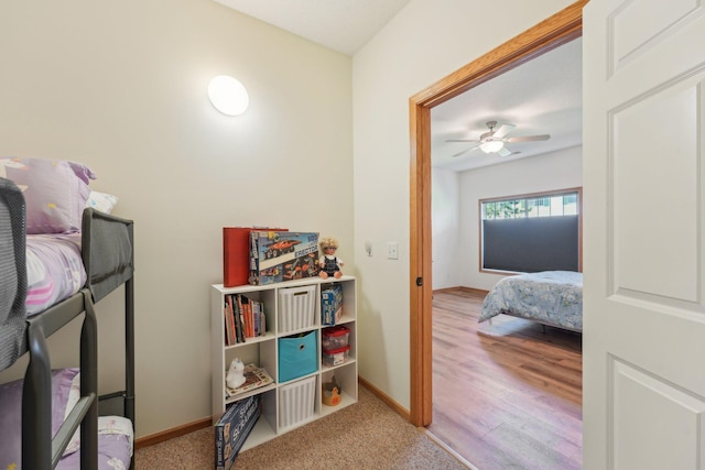 6509 154th St W, Apple Valley, MN 55124 - bedroom featuring baseboards and ceiling fan