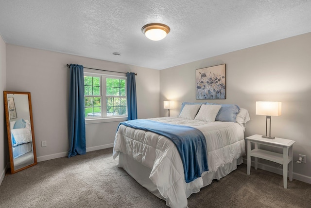 855 Elins Lake Rd SE, Cambridge, MN 55008 - bedroom with a textured ceiling, carpet flooring, and baseboards