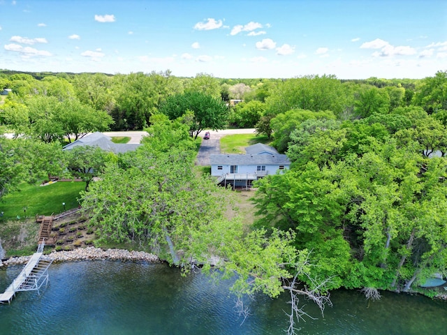 11132 County Road 9 NE, Green Lake Twp, MN 56288 - aerial view of property and surrounding area with a large body of water