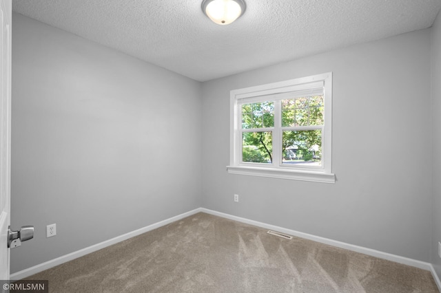 230 8th St NW, Elk River, MN 55330 - unfurnished room featuring a textured ceiling, carpet flooring, and baseboards