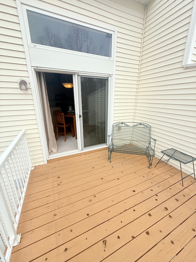 5173 Farnham Dr N, Hugo, MN 55038 - view of wooden terrace
