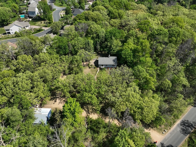 1286 Krattley Ln, North Hudson, WI 54016 - bird's eye view of a heavily wooded area