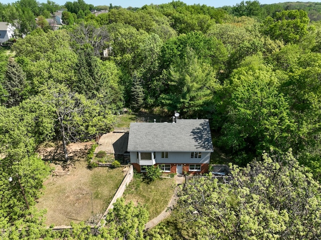 1286 Krattley Ln, North Hudson, WI 54016 - view of subject property featuring a heavily wooded area