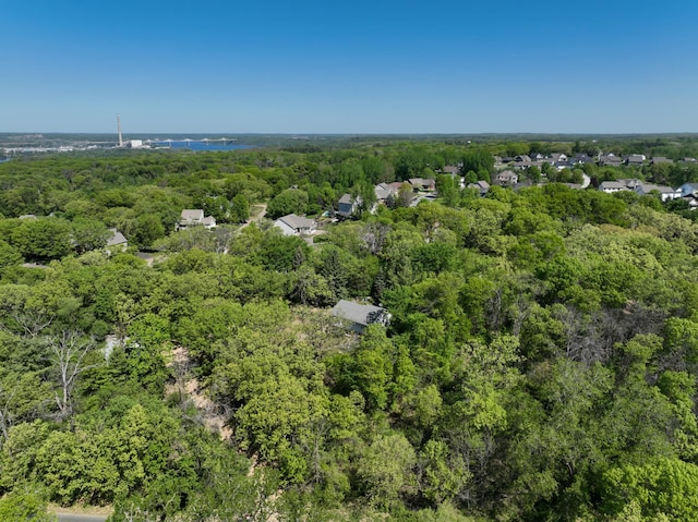 1286 Krattley Ln, North Hudson, WI 54016 - aerial overview of property's location with a heavily wooded area
