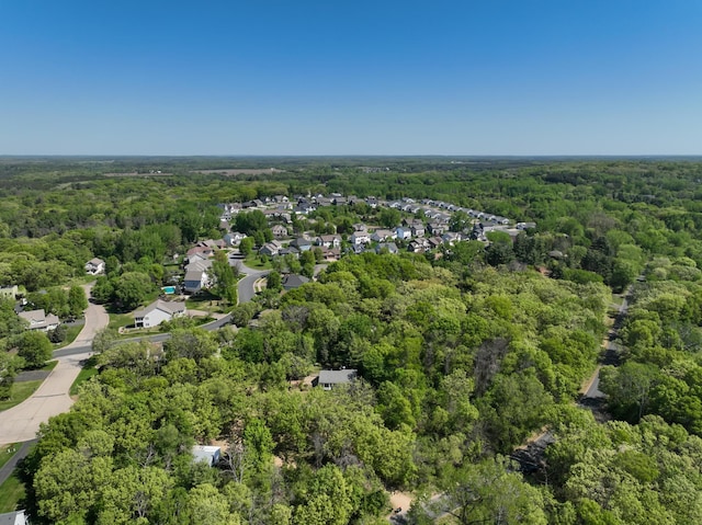 1286 Krattley Ln, North Hudson, WI 54016 - aerial view of a heavily wooded area