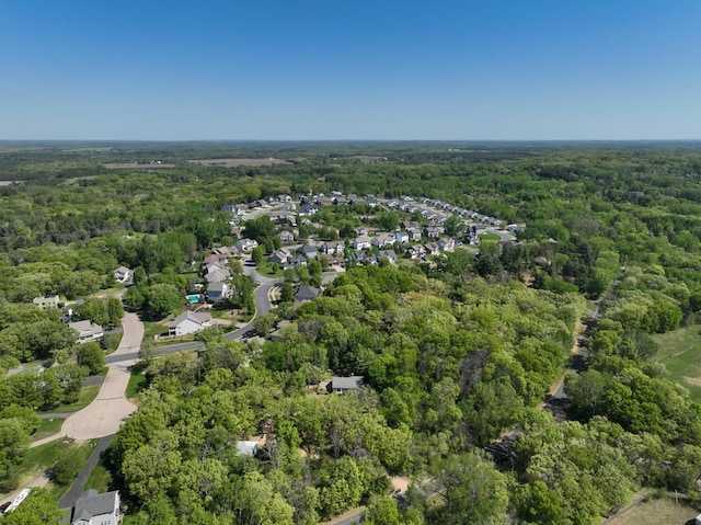 1286 Krattley Ln, North Hudson, WI 54016 - aerial view of a heavily wooded area