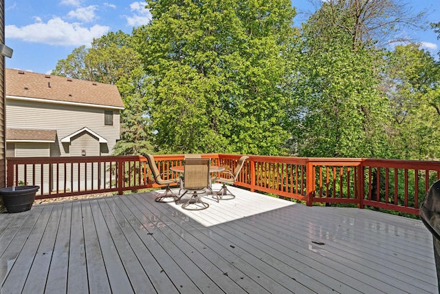 11600 43rd Ave N, Plymouth, MN 55442 - deck featuring outdoor dining area