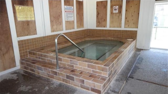 detailed view of a jacuzzi