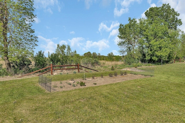 13936 County Road 7 NW, Clearwater Twp, MN 55320 - view of grassy yard featuring a rural view
