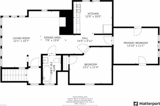 3205 Grand Ave S, Minneapolis, MN 55408 - property floor plan
