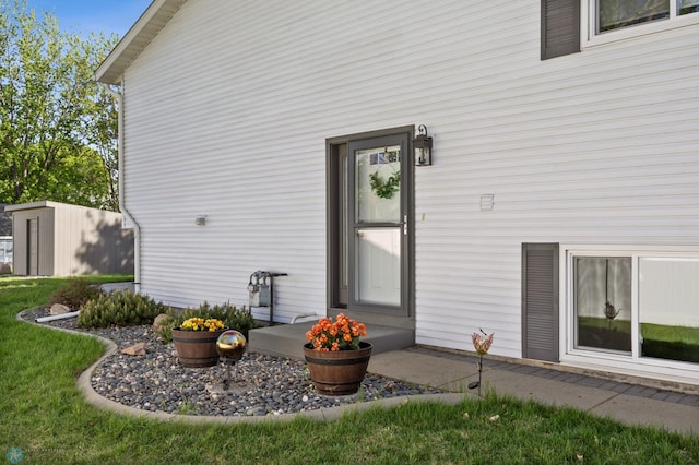 view of entrance to property