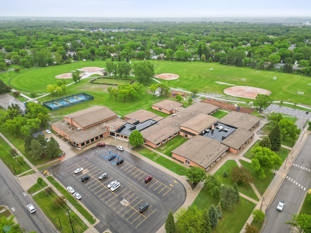 3105 Edgewood Dr N, Fargo, ND 58102 - bird's eye view of a golf club