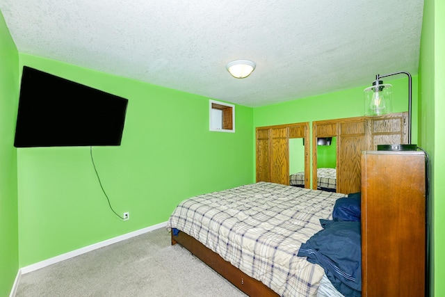 3818 Erickson Rd, Barnum, MN 55707 - carpeted bedroom with baseboards and a textured ceiling