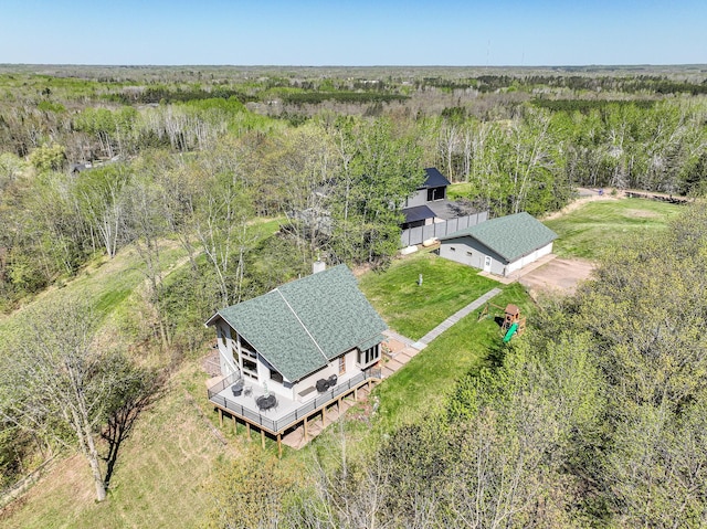 3818 Erickson Rd, Barnum, MN 55707 - view of subject property with a forest