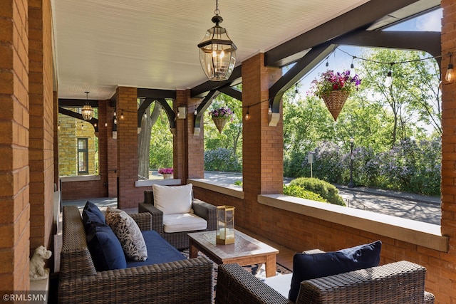 46 Crocus Pl, Saint Paul, MN 55102 - view of patio / terrace featuring an outdoor hangout area