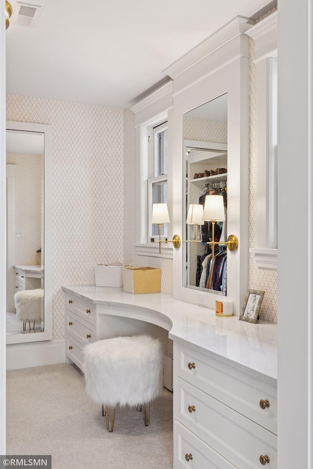 46 Crocus Pl, Saint Paul, MN 55102 - bedroom featuring light colored carpet and a spacious closet