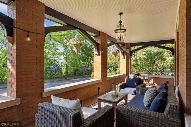 46 Crocus Pl, Saint Paul, MN 55102 - view of patio / terrace featuring an outdoor hangout area
