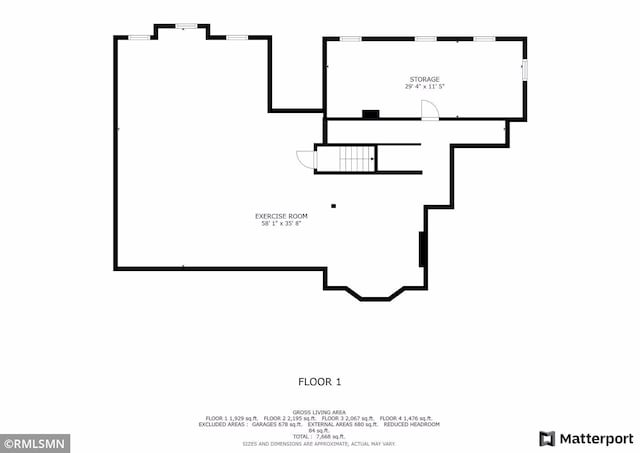 46 Crocus Pl, Saint Paul, MN 55102 - home floor plan