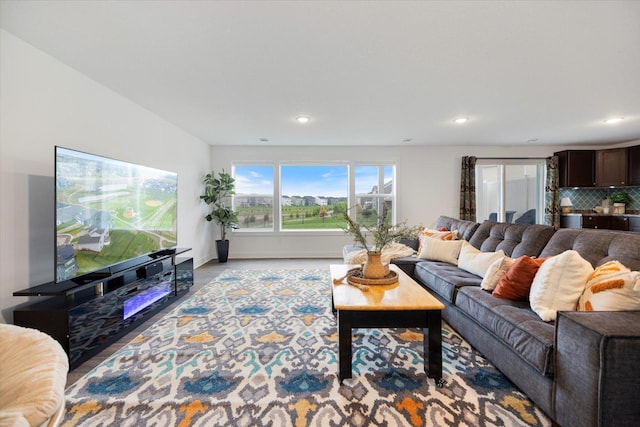 10082 Arrowwood Trl, Woodbury, MN 55129 - living room with recessed lighting