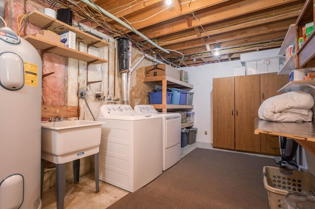 2510 Conifer Ave, Alexandria, MN 56308 - clothes washing area featuring washer and clothes dryer