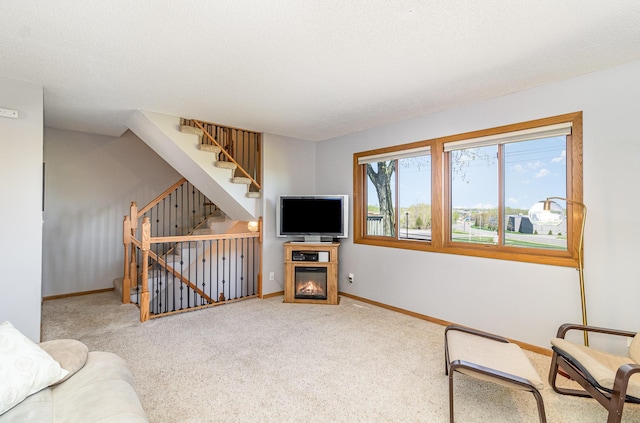 6872 Grenwich Ln N Unit 0, Oakdale, MN 55128 - living area with baseboards and carpet