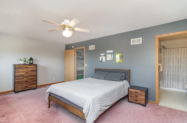 6872 Grenwich Ln N Unit 0, Oakdale, MN 55128 - bedroom featuring carpet floors and a ceiling fan