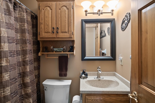 14573 Krypton St NW, Ramsey, MN 55303 - full bath with toilet, vanity, and curtained shower