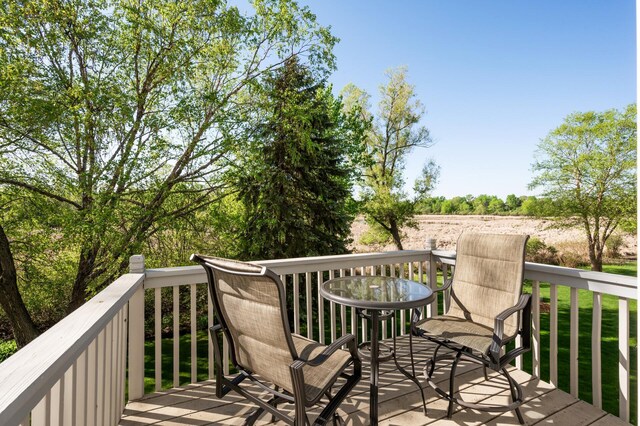 14573 Krypton St NW, Ramsey, MN 55303 - view of wooden deck