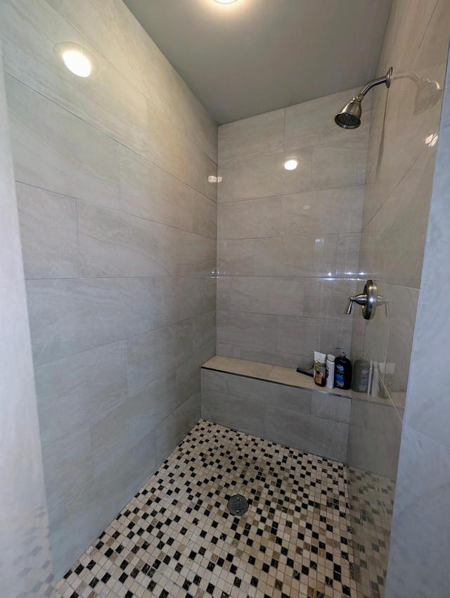 617 9th St, Montevideo, MN 56265 - full bathroom with a tile shower