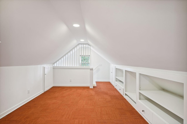 3937 Ewing Ave S, Minneapolis, MN 55410 - additional living space with lofted ceiling, carpet flooring, and recessed lighting