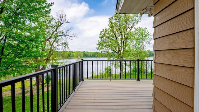 2270 Manning Trl N, Lake Elmo, MN 55042 - balcony featuring a water view