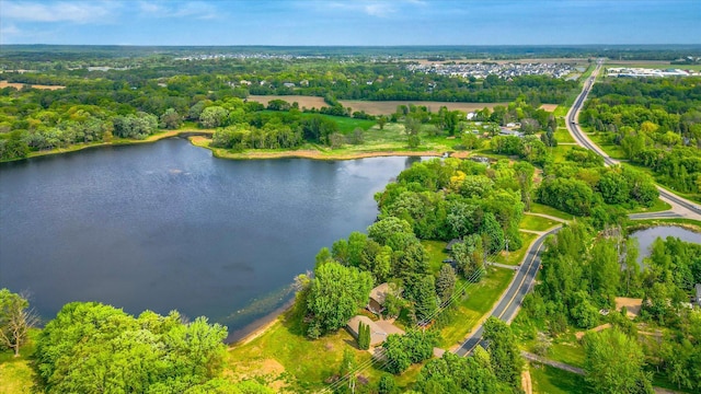 2270 Manning Trl N, Lake Elmo, MN 55042 - aerial view of property and surrounding area featuring a large body of water