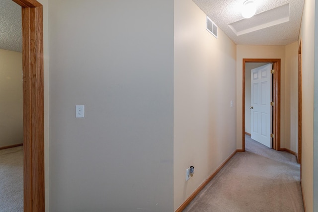 17366 River Birch Ln, Prior Lake, MN 55372 - corridor with a textured ceiling, carpet floors, and baseboards