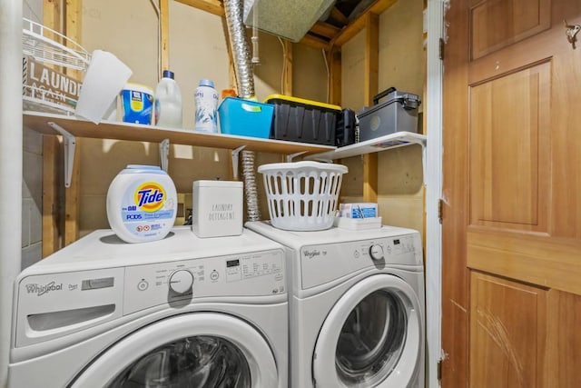 1715 Livingston Ave Unit A, West Saint Paul, MN 55118 - laundry area with separate washer and dryer