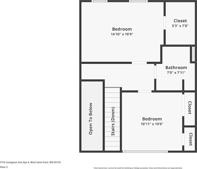 1715 Livingston Ave Unit A, West Saint Paul, MN 55118 - home floor plan