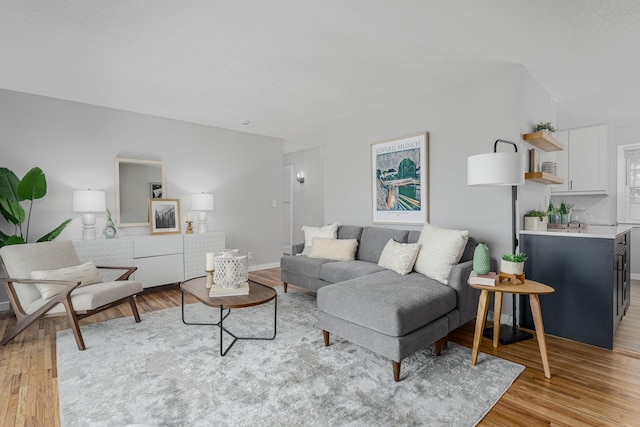 1805 Melrose Ave, Saint Louis Park, MN 55426 - living area featuring light wood-style floors