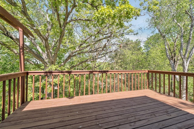 1805 Melrose Ave, Saint Louis Park, MN 55426 - view of wooden deck
