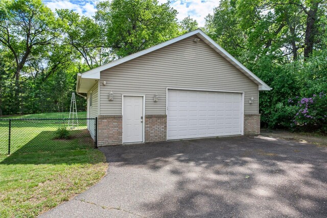 2308 Crosstown Blvd NE, Ham Lake, MN 55304 - view of detached garage