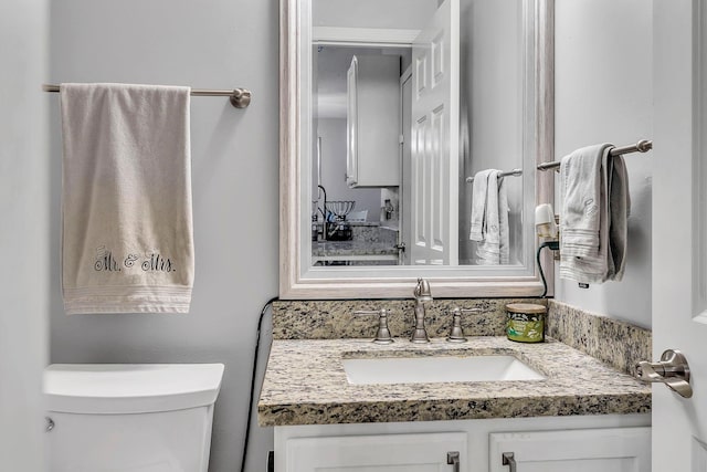 1963 Bluestem Ln, Shoreview, MN 55126 - bathroom with vanity and toilet
