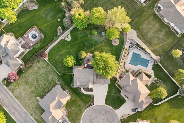 aerial overview of property's location