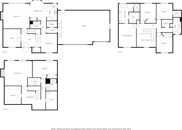 floor plan / room layout