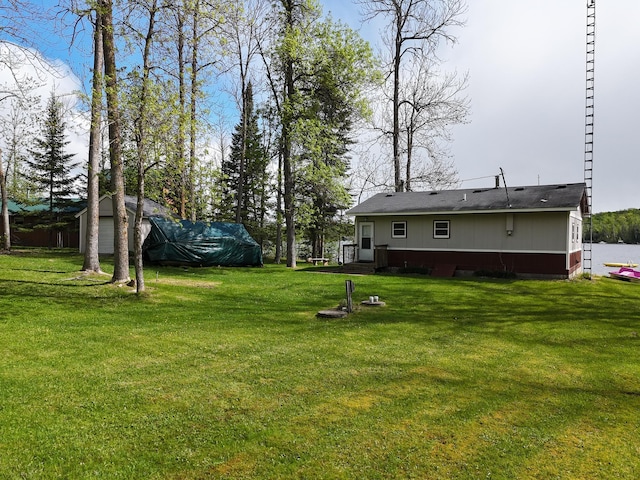 7528 Little Thunder Dr NE, Remer, MN 56672 - view of green lawn