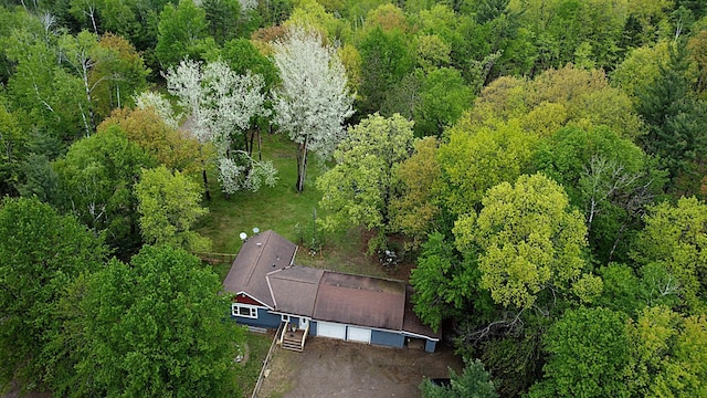 36974 320th St, Aitkin, MN 56431 - view of subject property with a heavily wooded area