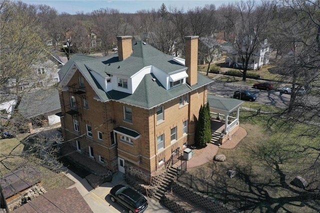 215 5th St S, Montevideo, MN 56265 - view from above of property