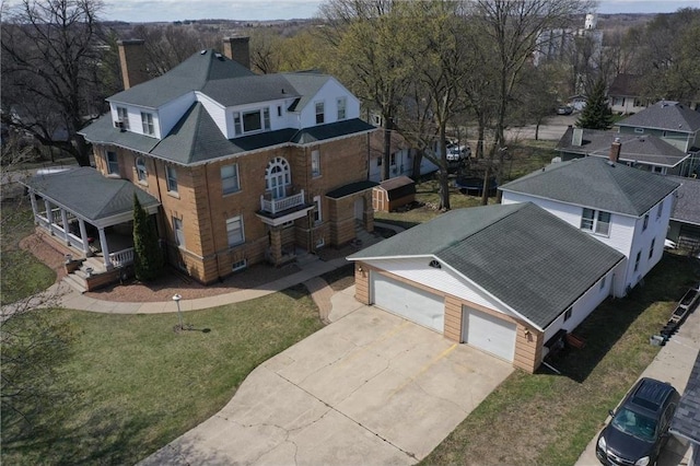 215 5th St S, Montevideo, MN 56265 - view from above of property